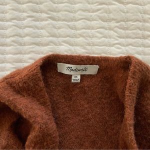 Rust Cardigan Madewell